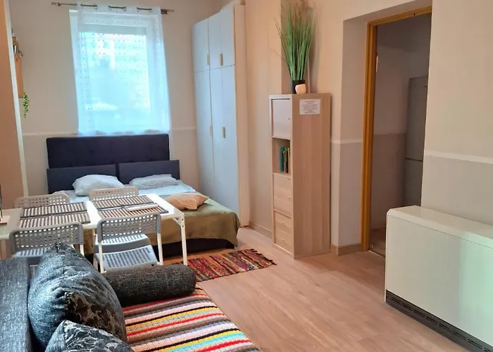 Апартаменты Night Host Trzebnicka 56 Free Parking Вроцлав